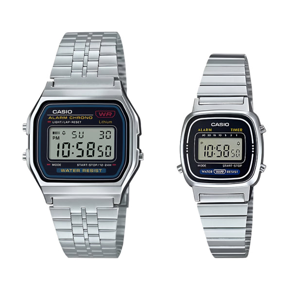 Casio Two-tone Couple Watch | A159/LA670WA-1